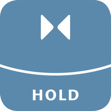ACO Button Hold CD WaterCycle-blue
