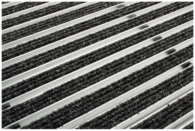 Zoom Vario Rips Anthrazit Schuhabstreifer Fussmatte Fussabtreter