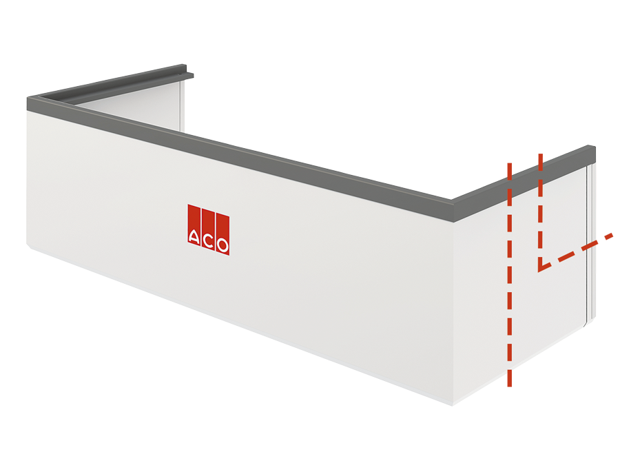 Aufstockelemente für die ACO Therm® Lichtschächte